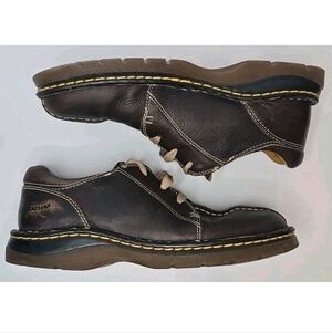 Dr. Martens Mens Brown Leather Lace Up Oxfords 11232 Shoes US Sz 9 AW004